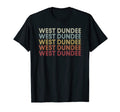 West Dundee Illinois West Dundee Il Text T-Shirt - Aesthetic Graphic Unisex - T-Shirt, Sweatshirt, Hoodie