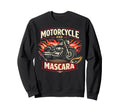 Motorcycle Biker Female Sweatshirt - Graphic Print Unisex - T-Shirt, Sweatshirt, Hoodie
