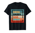 Dada Daddy Dad Bruh Typography T-Shirt - Casual Everyday Wear for Adults - T-Shirt, Sweatshirt, Hoodie