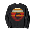 Dolphin Sunset Safari 70S Fishing Sweatshirt - Trendy Graphic for Adults - T-Shirt, Sweatshirt, Hoodie