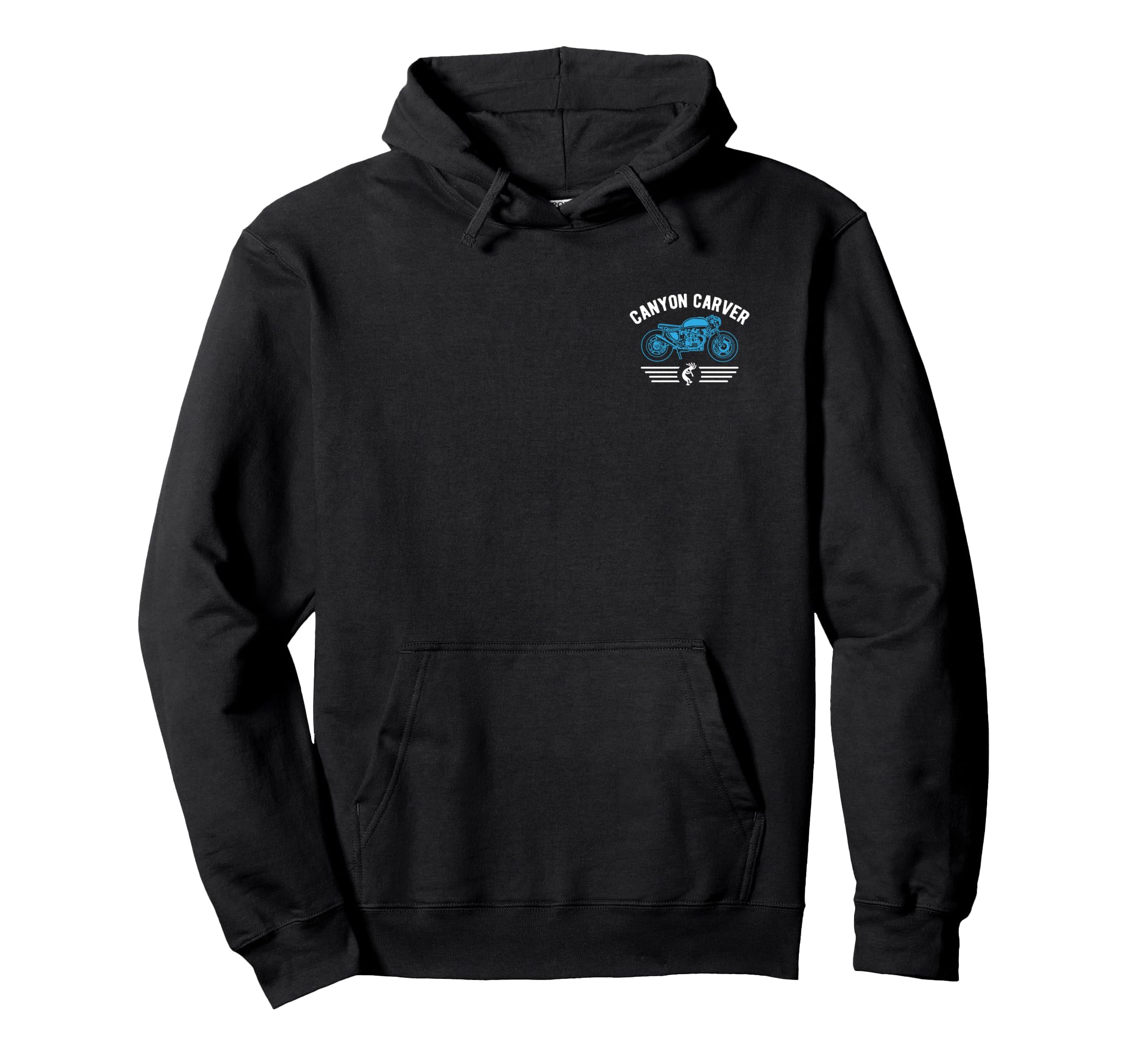 Canyon Carver Motorcycle Hoodie - Custom Art Print Unisex - T-Shirt, Sweatshirt, Hoodie