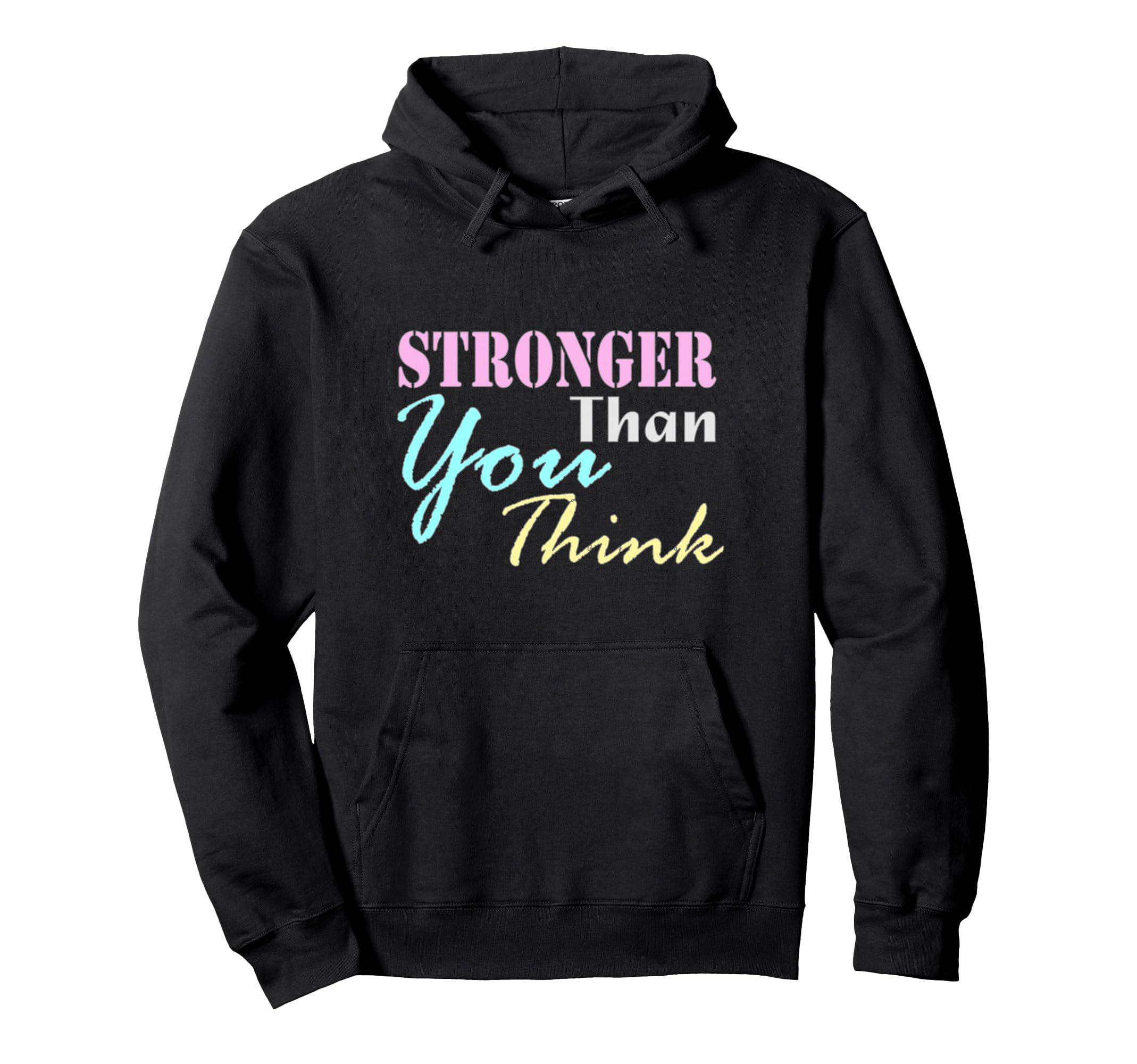 Inspirational Typography Fitness Gym Hoodie - Minimalist Print Men Women - T-Shirt, Sweatshirt, Hoodie