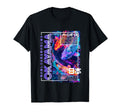 Okayama City 80S Synthwave Koi Carp T-Shirt - Casual Everyday Wear Unisex - T-Shirt, Sweatshirt, Hoodie