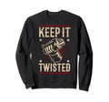 Keep It Twisted Motorcycle Sweatshirt - Unique Graphic for Adults - T-Shirt, Sweatshirt, Hoodie