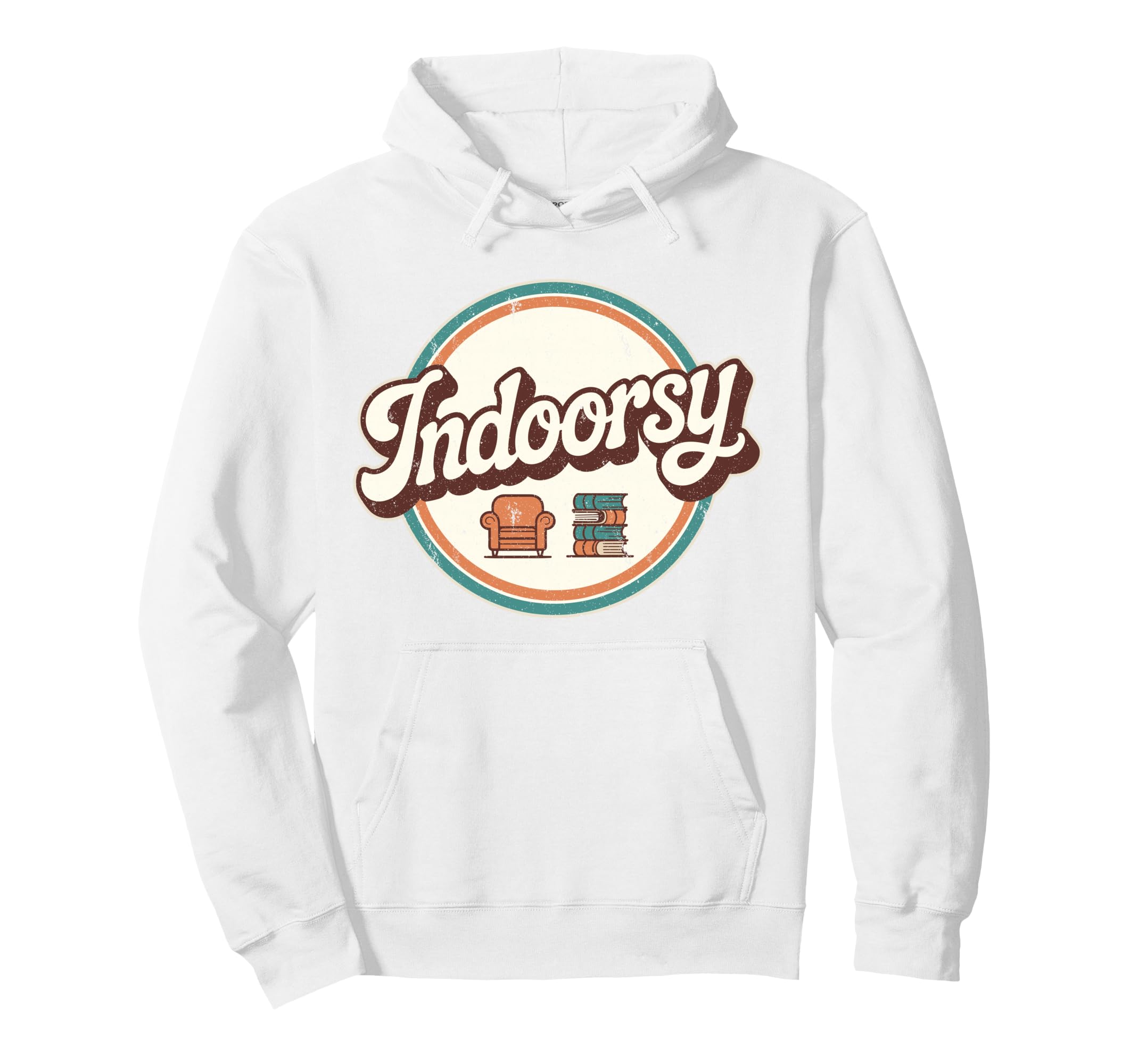 Antisocial Homebody Indoorsy Hoodie - Fun Novelty Design Men Women - T-Shirt, Sweatshirt, Hoodie
