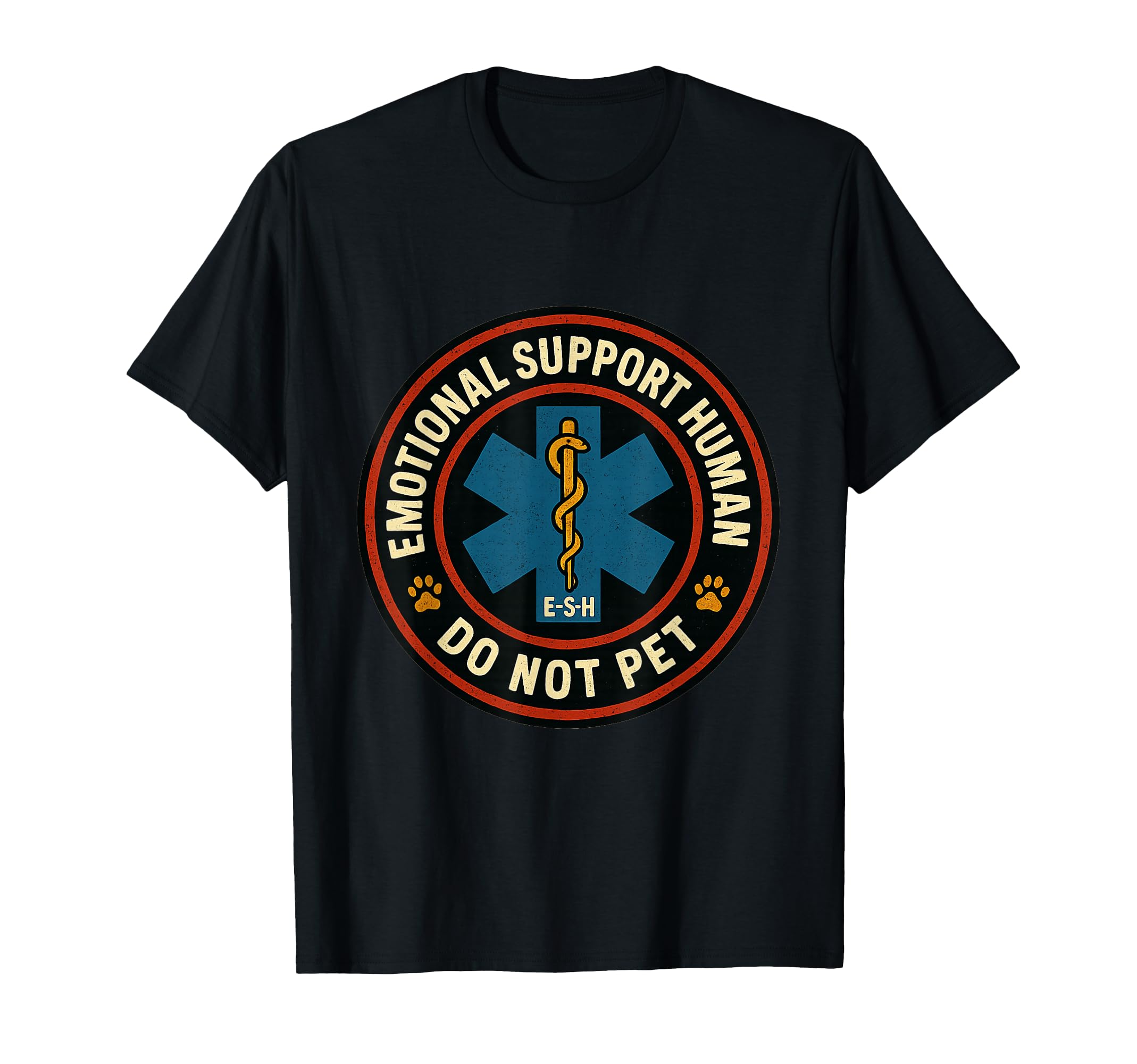 Emotional Support Human Do Not Pet T-Shirt - Aesthetic Graphic for Adults - T-Shirt, Sweatshirt, Hoodie