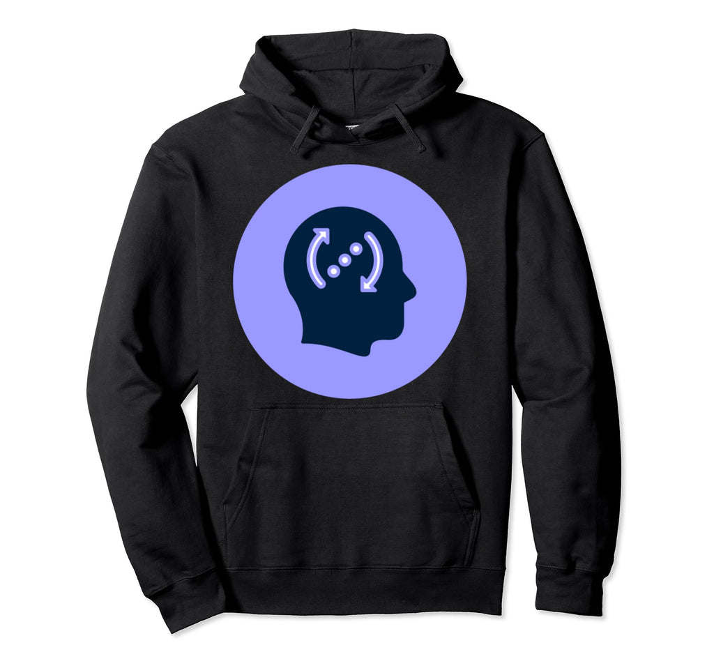 Overthinker Rumination Hoodie - Minimalist Print Men Women - T-Shirt, Sweatshirt, Hoodie