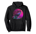 Turtle Vaporwave Aesthetic Synthwave Hoodie - Aesthetic Graphic for Adults - T-Shirt, Sweatshirt, Hoodie
