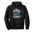 Biker Dad Like Normal Dad Only Cooler Hoodie - Aesthetic Graphic Men Women - T-Shirt, Sweatshirt, Hoodie