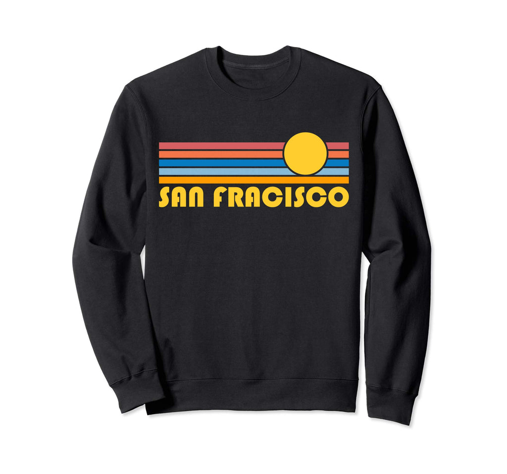 San Francisco California Sunset Sweatshirt - Aesthetic Graphic for Adults - T-Shirt, Sweatshirt, Hoodie