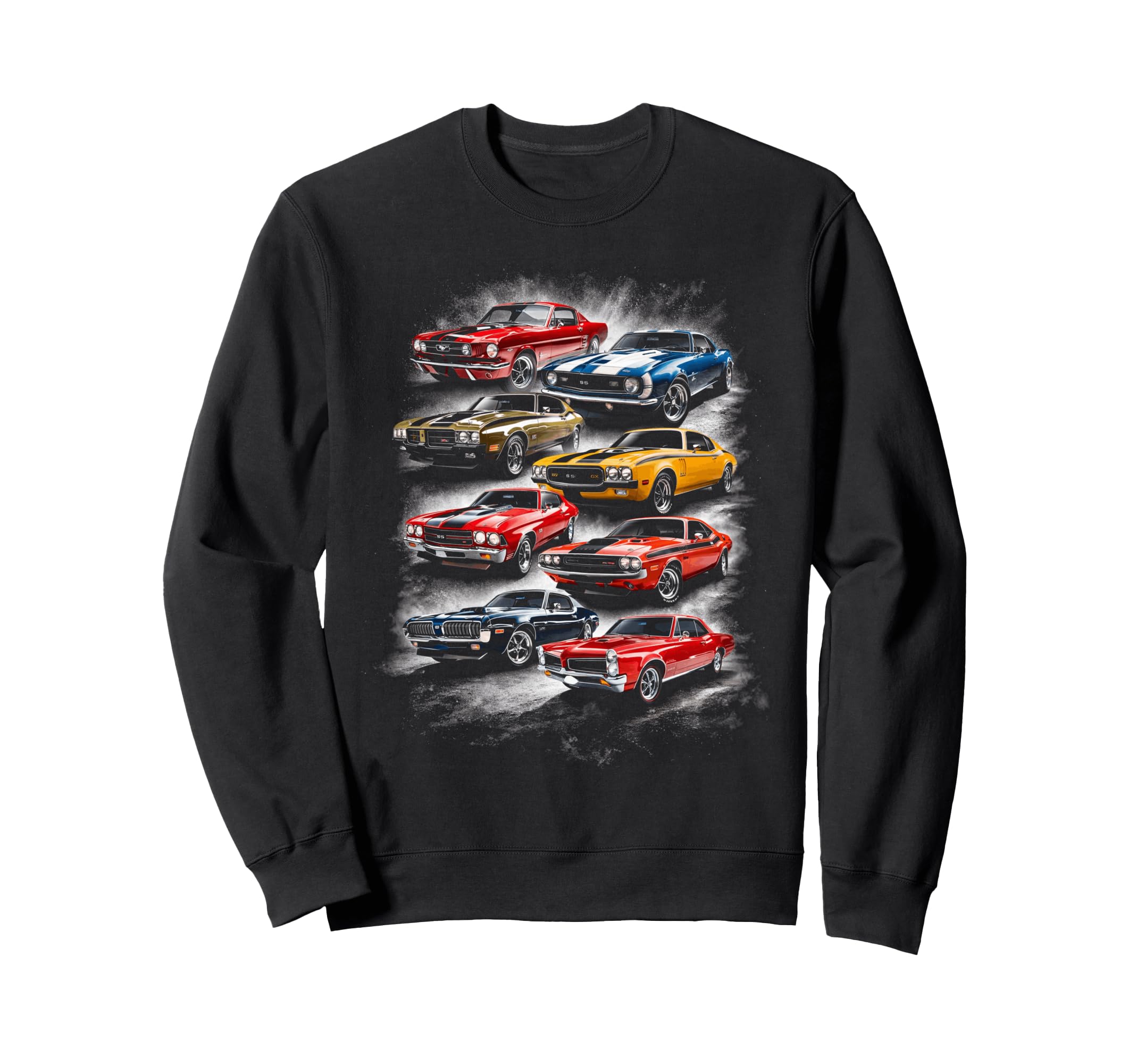 American Muscle Legends Car Auto Sweatshirt - Aesthetic Graphic for Adults - T-Shirt, Sweatshirt, Hoodie