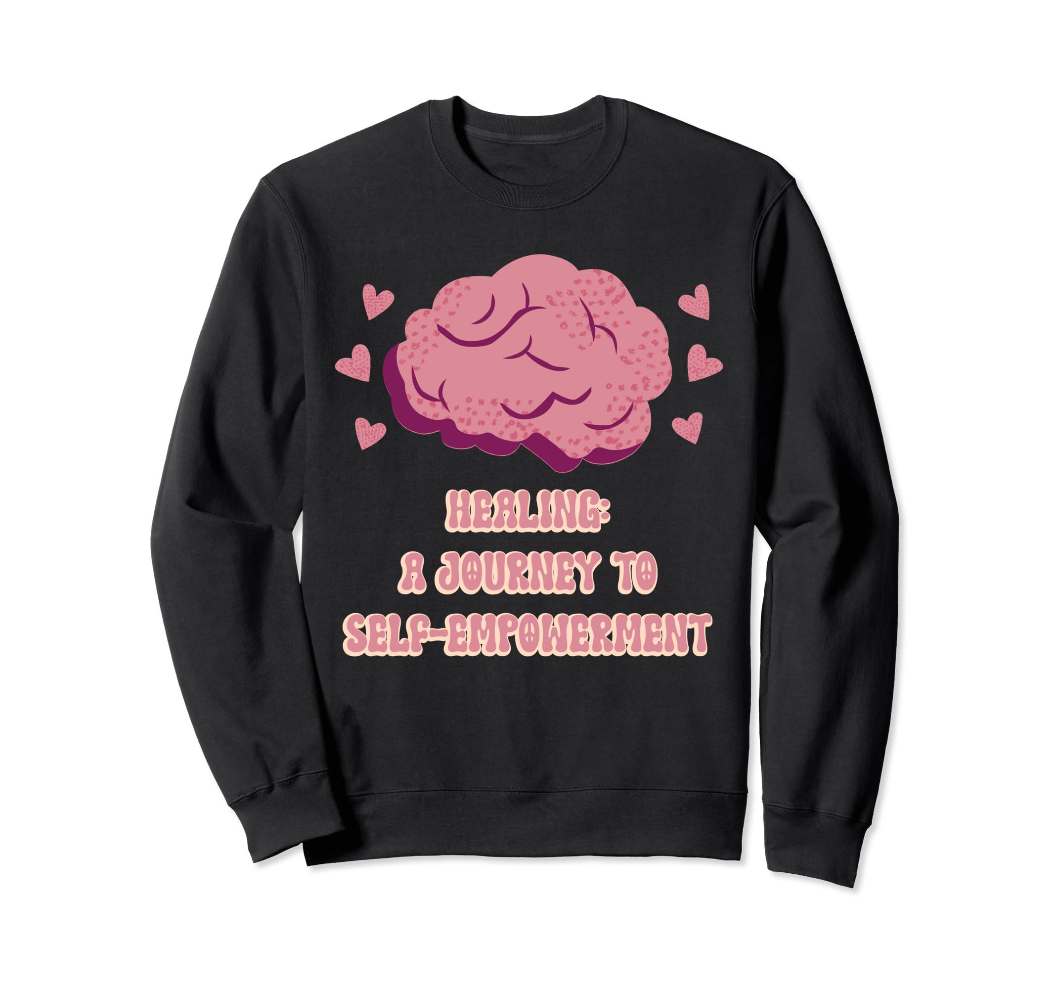 Healing Journey To Self Empowerment Sweatshirt - Minimalist Print Unisex - T-Shirt, Sweatshirt, Hoodie