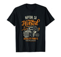 Nipton California Usa Hotrod Garage Car T-Shirt - Minimalist Print Unisex - T-Shirt, Sweatshirt, Hoodie