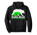 Mama Bear Mental Health Awareness Mom Hoodie - Minimalist Print Unisex - T-Shirt, Sweatshirt, Hoodie