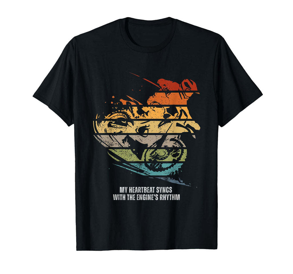 80S 90S Motorcycle Motocross T-Shirt - Graphic Print for Adults - T-Shirt, Sweatshirt, Hoodie