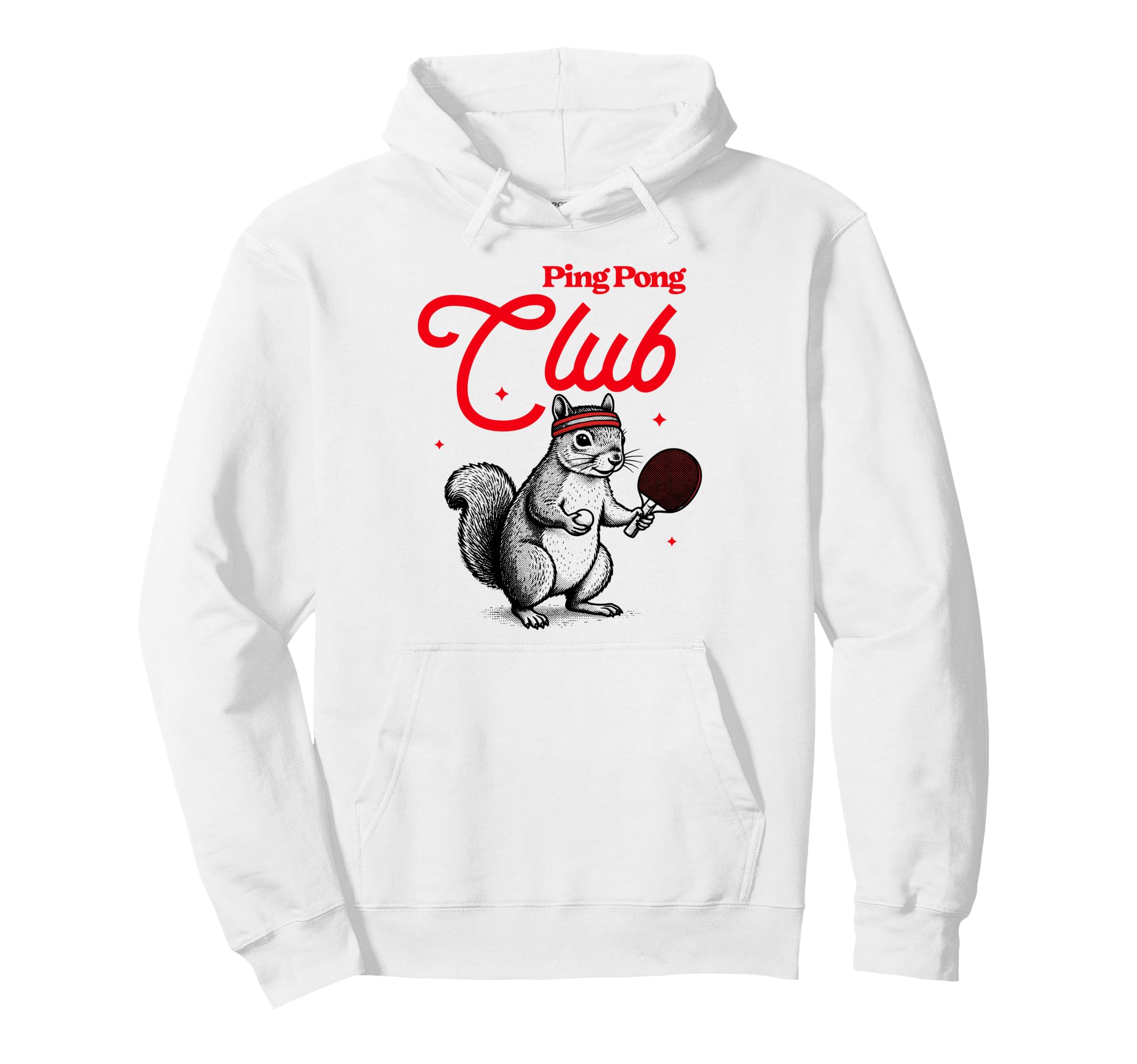 Ping Pong Club Table Tennis Sports Hoodie - Novelty Apparel Men Women - T-Shirt, Sweatshirt, Hoodie