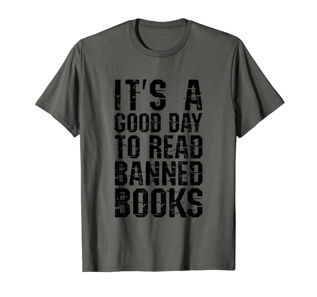 Good To Read Banned Books Grunge T-Shirt - Custom Art Print Men Women - T-Shirt, Sweatshirt, Hoodie