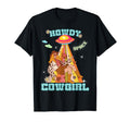 Western Space Cowgirl Alien Spaceship T-Shirt - Graphic Print Men Women - T-Shirt, Sweatshirt, Hoodie