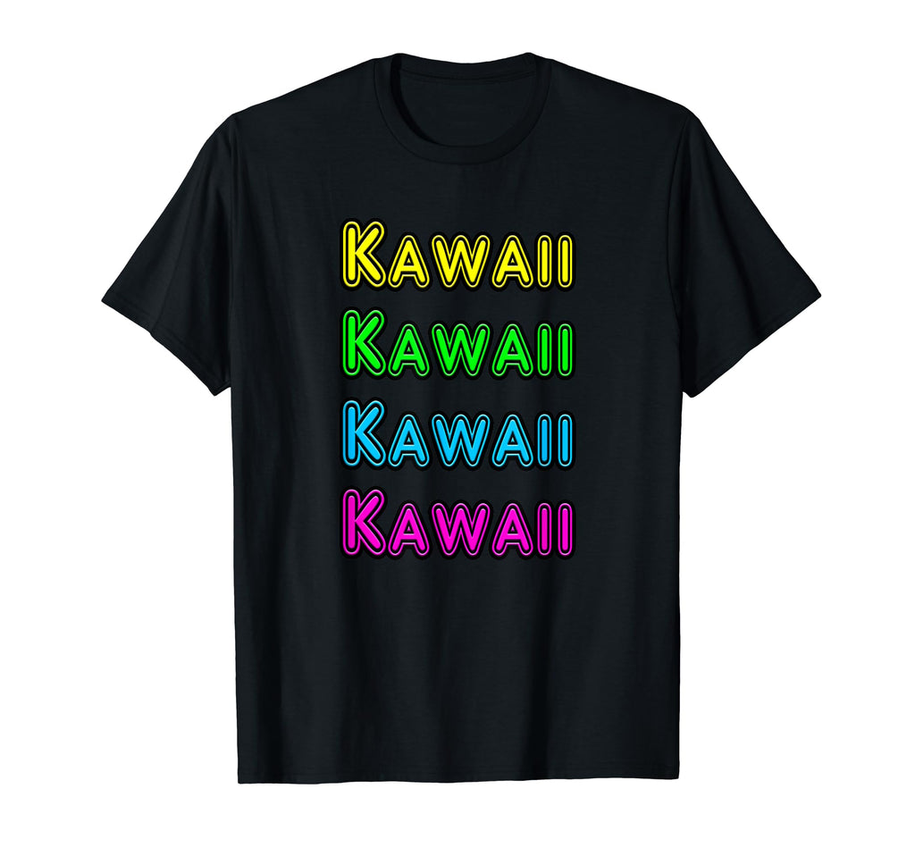 80S Neon Anime Sign Kawaii Gift T-Shirt - Aesthetic Graphic Men Women - T-Shirt, Sweatshirt, Hoodie
