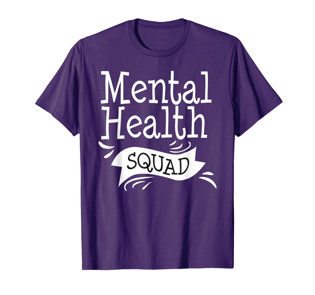 Mental Health Squad Psychologist T-Shirt - Aesthetic Graphic for Adults - T-Shirt, Sweatshirt, Hoodie