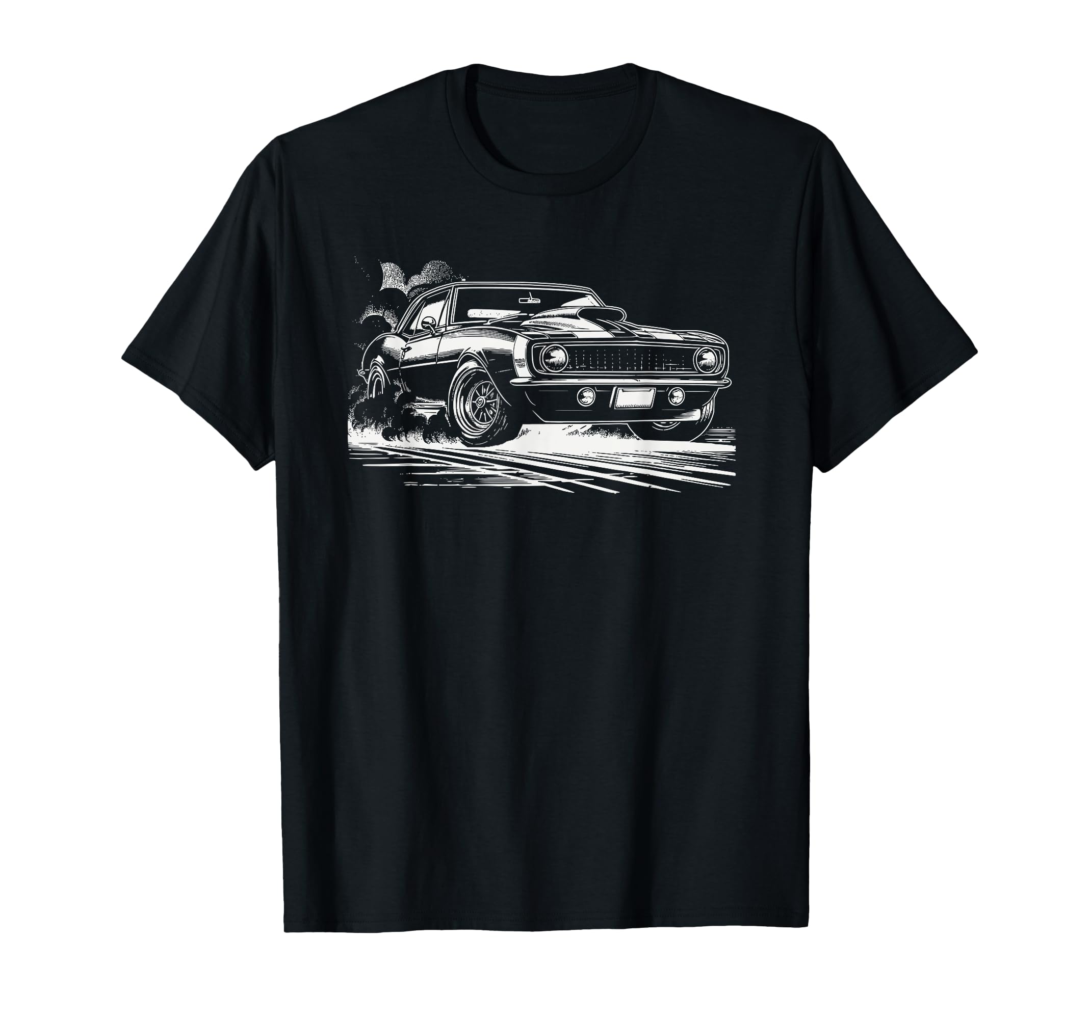 Muscle Car 60S 70S Car Lover T-Shirt - Fun Novelty Design Unisex - T-Shirt, Sweatshirt, Hoodie
