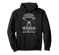 Never Underestimate Motorcycle Biker Hoodie - Fun Novelty Design for Adults - T-Shirt, Sweatshirt, Hoodie