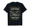 Ezras Garage Motorcycle Distressed T-Shirt - Custom Art Print Men Women - T-Shirt, Sweatshirt, Hoodie