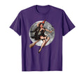 Pin Up Witch Halloween Pinup T-Shirt - Aesthetic Graphic Unisex - T-Shirt, Sweatshirt, Hoodie