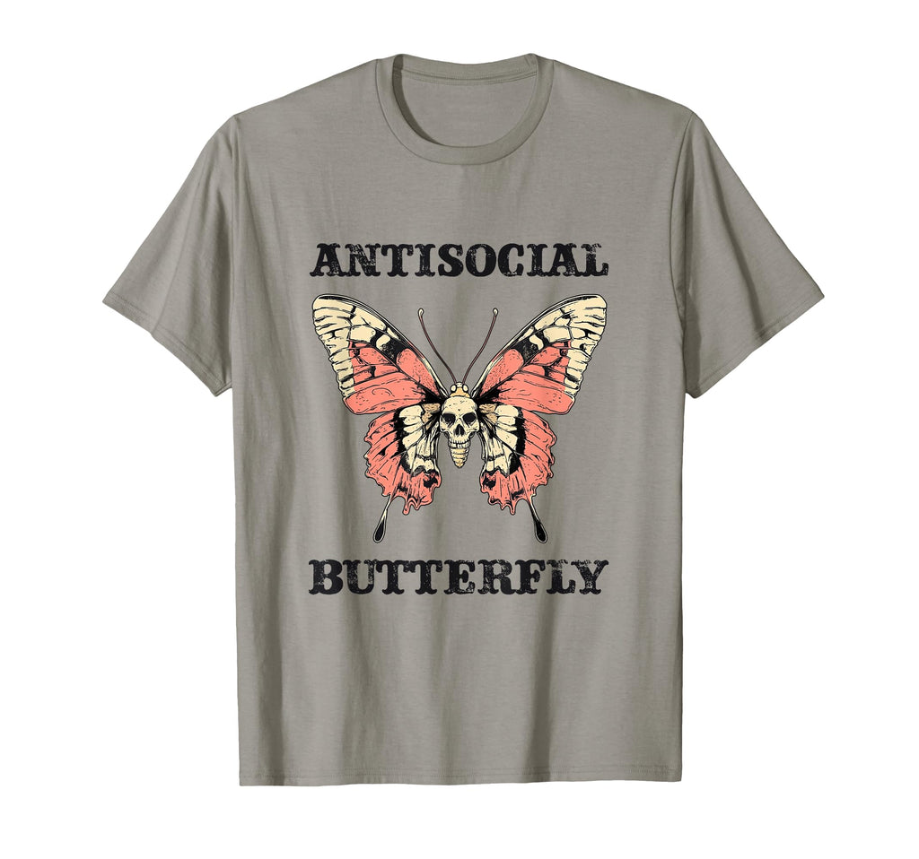 Antisocial Butterfly Gift Sweatshirt - Casual Everyday Wear for Adults - T-Shirt, Sweatshirt, Hoodie