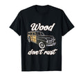 Woody Wagon 40S Station Hotrod Distressed T-Shirt - Trendy Graphic Unisex - T-Shirt, Sweatshirt, Hoodie