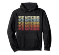 West Hattiesburg Mississippi West Hoodie - Aesthetic Graphic Men Women - T-Shirt, Sweatshirt, Hoodie