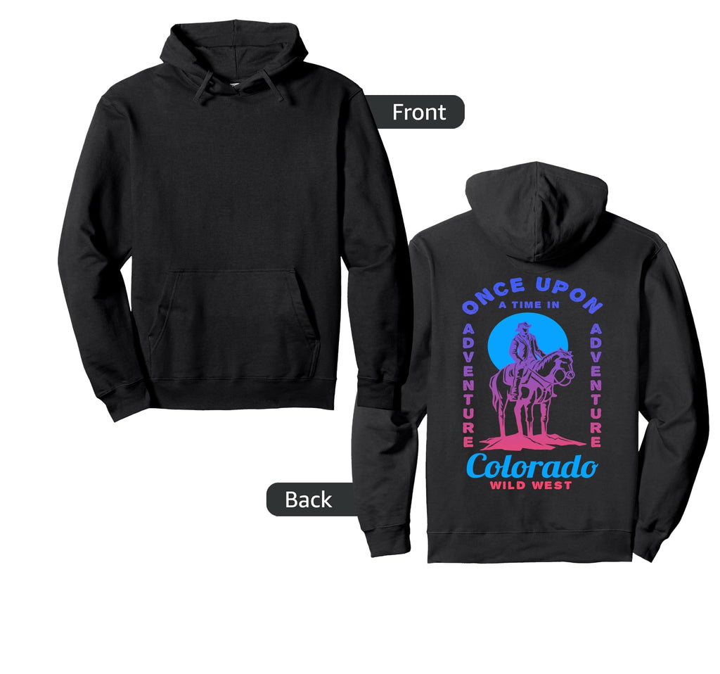 Colorado Wild West Colorado Hoodie - Streetwear Style for Adults - T-Shirt, Sweatshirt, Hoodie