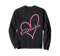 Overthinker Heart Funny Gift Sweatshirt - Casual Everyday Wear Men Women - T-Shirt, Sweatshirt, Hoodie