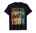 Best 80S Born 1984 Motorcycle Birthday T-Shirt - Graphic Print Unisex - T-Shirt, Sweatshirt, Hoodie