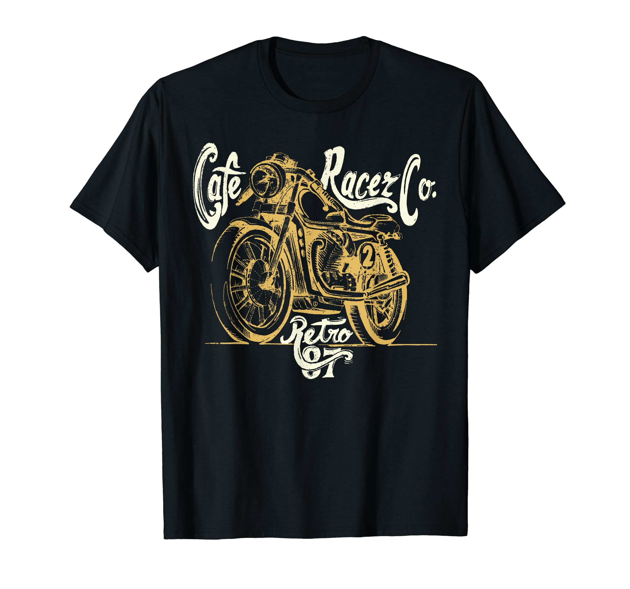 Cafe Racer Motorcycle Cb Rider T-Shirt - Novelty Apparel Unisex - T-Shirt, Sweatshirt, Hoodie