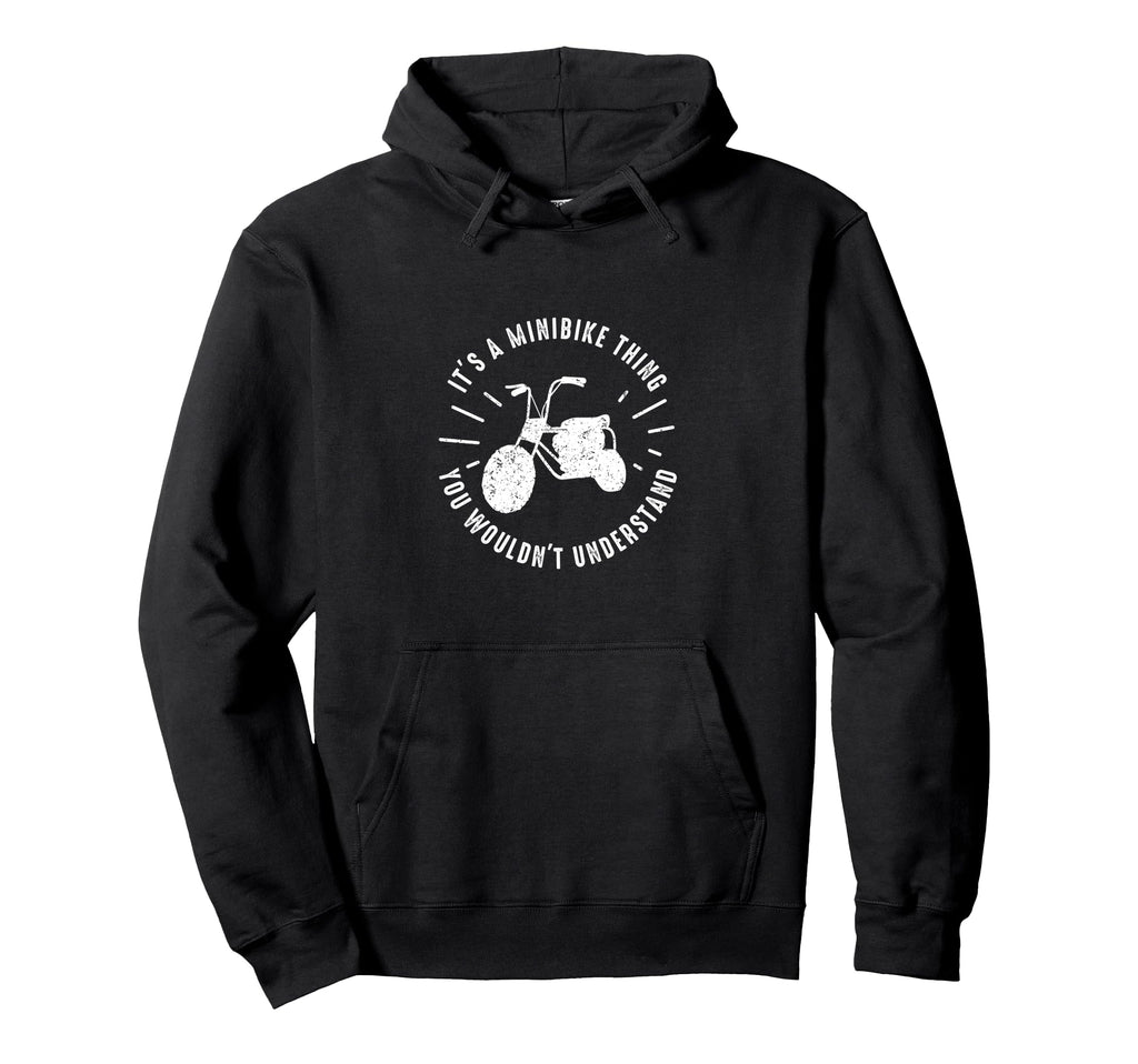 Minibike Motorcycle Lover Funny Mini Hoodie - Aesthetic Graphic for Adults - T-Shirt, Sweatshirt, Hoodie