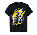 Motorcycle Rider Moto Grand Prix Sun T-Shirt - Custom Art Print for Adults - T-Shirt, Sweatshirt, Hoodie