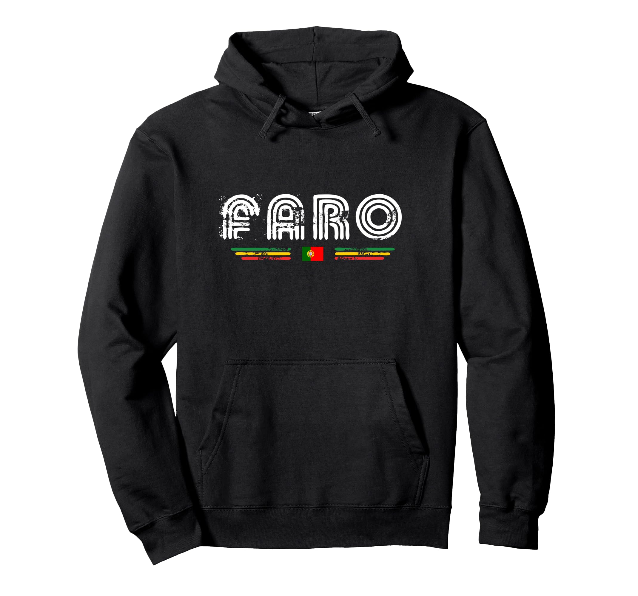 Faro Portugal 70S 80S Type Hoodie - Unique Graphic Men Women - T-Shirt, Sweatshirt, Hoodie