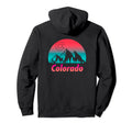 Colorado Mountain Hoodie - Trendy Graphic Unisex - T-Shirt, Sweatshirt, Hoodie