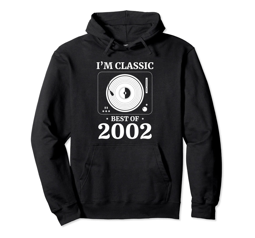 2002 Birthday Vinyl Lp Music Record Hoodie - Graphic Print for Adults - T-Shirt, Sweatshirt, Hoodie