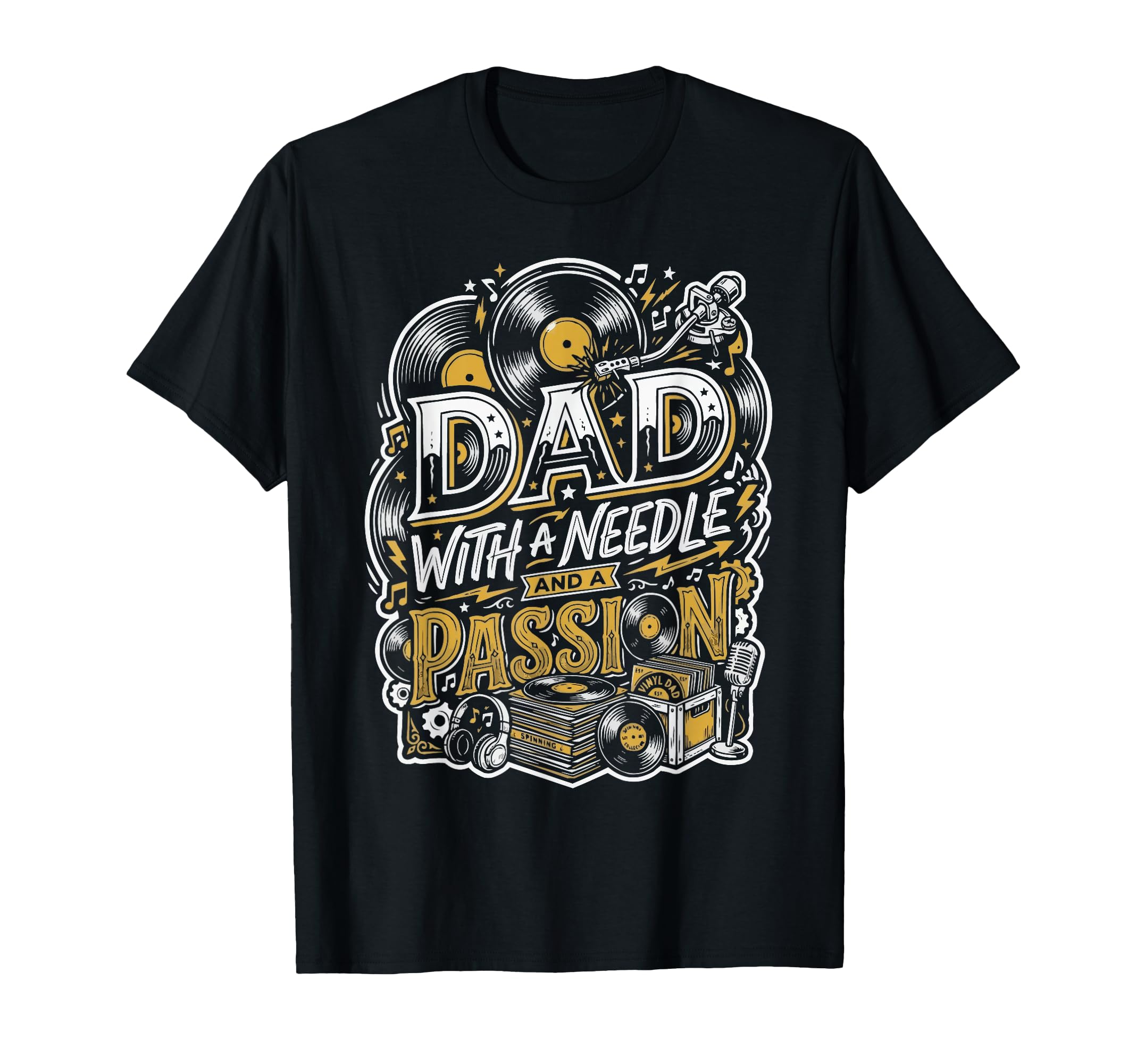 Vinyl Record Player Vinyl Collector T-Shirt - Streetwear Style for Adults - T-Shirt, Sweatshirt, Hoodie