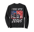 Motorcycle Gifting Ideas Usa Flag Sweatshirt - Streetwear Style Men Women - T-Shirt, Sweatshirt, Hoodie