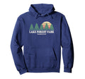 Lake Forest Park Wa Throwback 70S Hoodie - Unique Graphic Unisex - T-Shirt, Sweatshirt, Hoodie