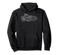 Motorcycles Biker Motorcycling Hoodie - Aesthetic Graphic for Adults - T-Shirt, Sweatshirt, Hoodie