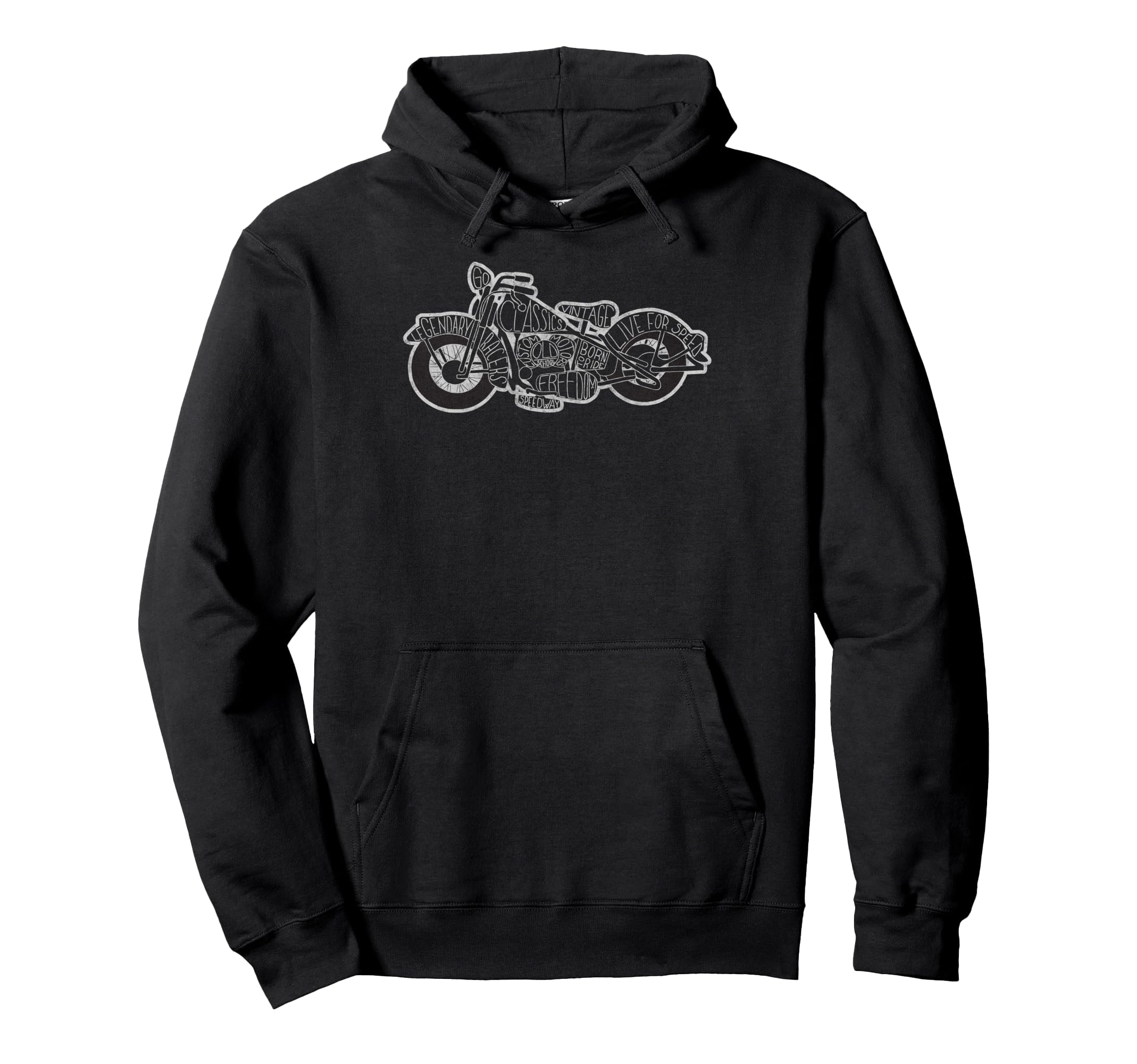 Motorcycles Biker Motorcycling Hoodie - Aesthetic Graphic for Adults - T-Shirt, Sweatshirt, Hoodie