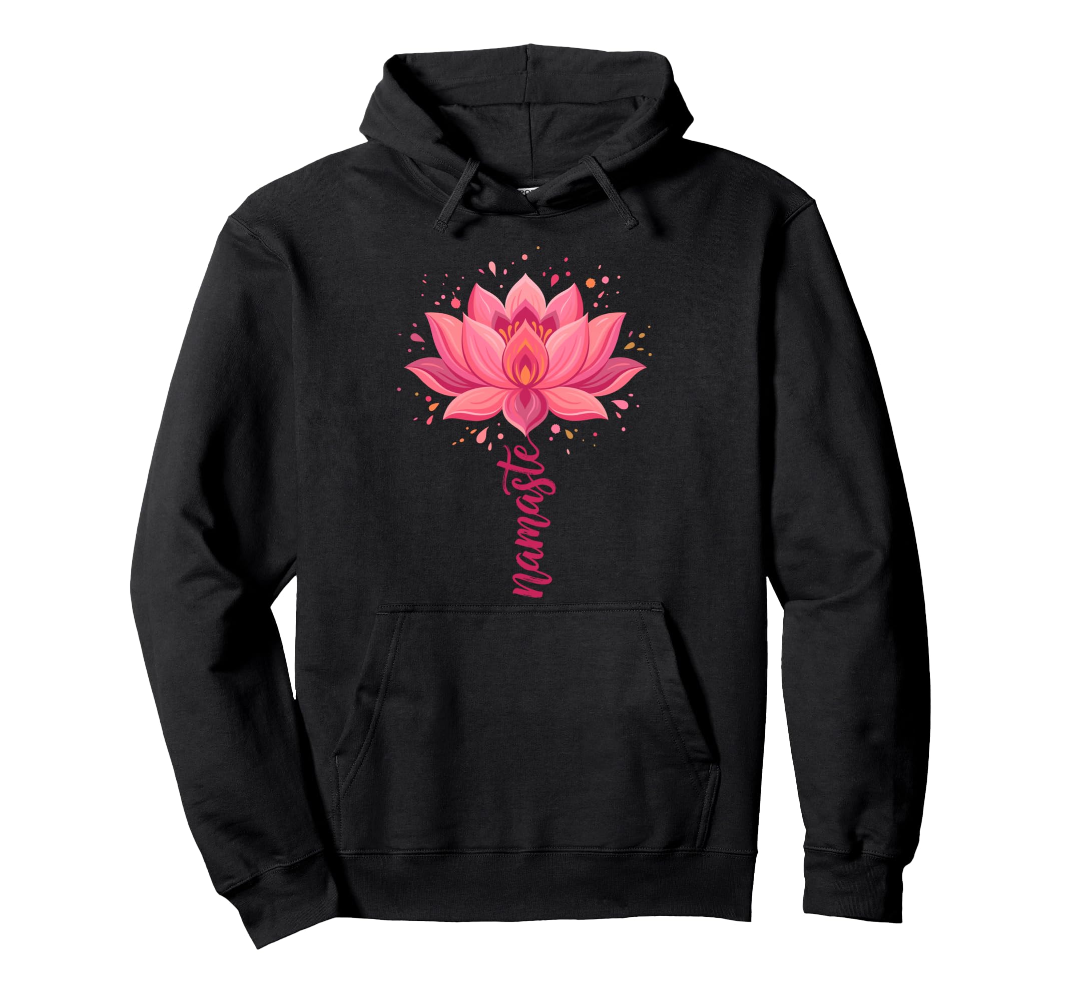 Yoga Meditation Chakra Lotus Flower Hoodie - Graphic Print for Adults - T-Shirt, Sweatshirt, Hoodie