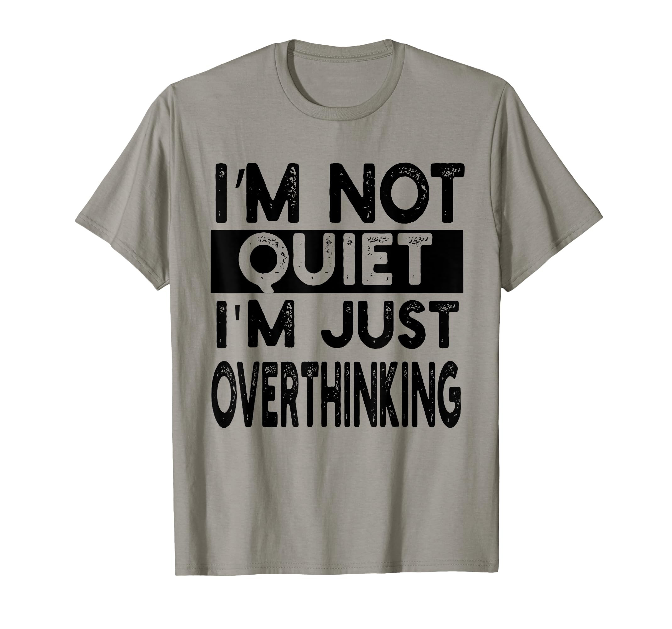 Overthinker Mind Im Not Quite Im T-Shirt - Trendy Graphic for Adults - T-Shirt, Sweatshirt, Hoodie