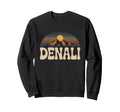 Denali National Park Sunset Sweatshirt - Casual Everyday Wear for Adults - T-Shirt, Sweatshirt, Hoodie