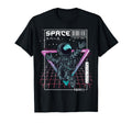 Synthwave Space Astronaut Aesthetic T-Shirt - Custom Art Print for Adults - T-Shirt, Sweatshirt, Hoodie