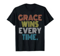 Grace Wins Every Time T-Shirt - Graphic Print Unisex - T-Shirt, Sweatshirt, Hoodie